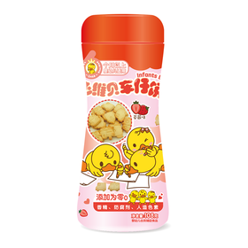 达维贝婴幼儿车仔饼 108g（草莓味）