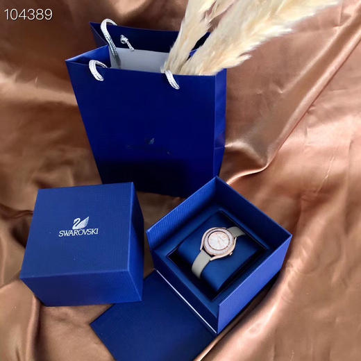 璀璨夺目！施华洛世奇Swarovski水晶女士石英腕表真皮表带 正品有授权 商品图12