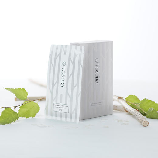 养生堂天然桦树汁保湿提亮面膜(24ml*5片装)