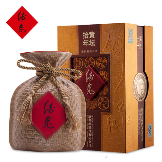 52°酒鬼黄坛500ml 商品图1