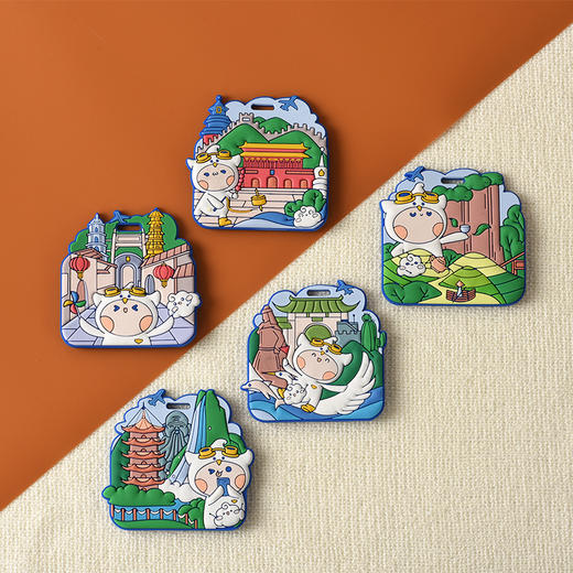 福州分店-拾光鹭游记·多功能冰箱贴 商品图2