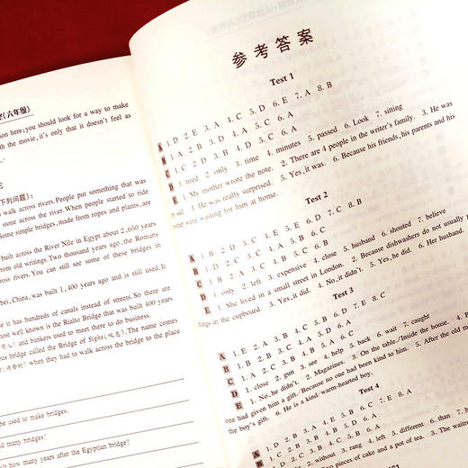 初中英语星级训练——阅读理解+完型填空 六年级（第5版）交大之星 第五版 6年级 商品图4