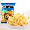 满地可 75g/袋 口味 满地可蔬菜鸡味圈 一品鱿鱼圈 8090 经典怀旧零食 膨化 薯片 休闲 办公室零食品 商品缩略图0