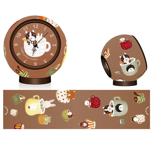 145片 桌面时钟 塑料拼图KC1002 南君-休息片刻 商品图3