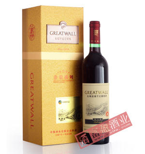长城解百纳干红葡萄酒 商品图0