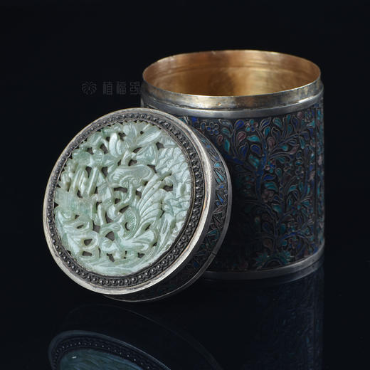 【暗香】掐丝珐琅老银茶罐-YS2007176 商品图4