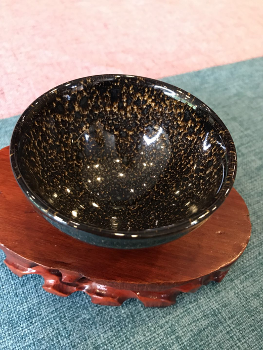 台湾名家 余敏捷 曜变天目杯