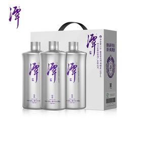 潭酒 银酱2019版53度 纯粮酱香型白酒 高度坤沙酒送礼整箱仙潭酒