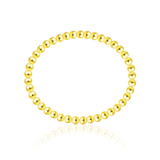 18K金连珠手镯时尚叠戴 商品图2