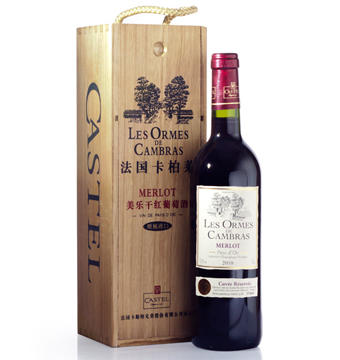 法国卡思黛乐卡柏莱美乐干红750ml 商品图0