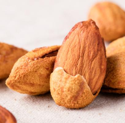 百草味 每日坚果炒货 干果休闲零食扁桃仁 手剥特产奶油味巴旦木100g/袋 商品图1