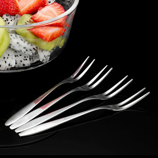 304不锈钢水果叉 商品图2