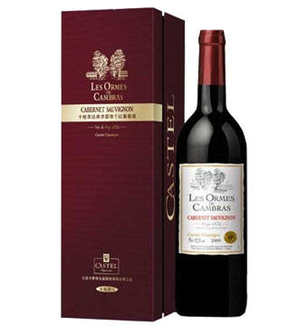 法国卡思黛乐卡柏莱经典赤霞珠干红葡萄酒 商品图0