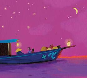 水上船屋-洞里萨湖