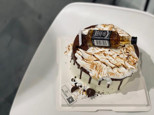 酒瓶威士忌父亲男士奶油蛋糕 商品图1