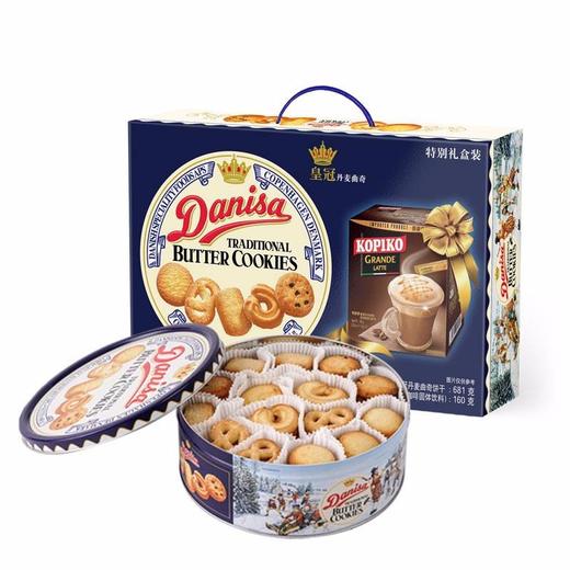 丹麦皇冠曲奇饼干681g 商品图0