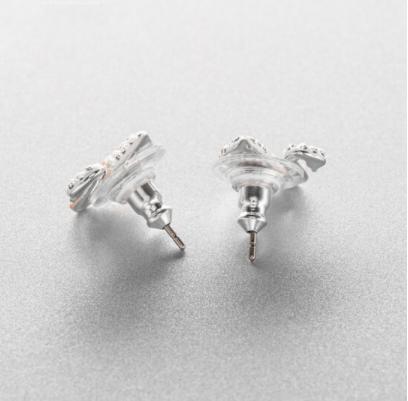 SWAROVSKI 施华洛世奇 柔和渐变天鹅 ICONIC SWAN 耳钉女 耳环耳饰女 时尚饰品 女友礼物 5215037 商品图2