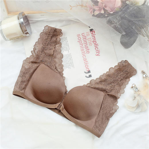 【3D立挺矫正文胸】轻轻一扣，矫正胸型收副乳 防外扩胸下垂 薄款透气 前扣设计 蕾丝美背 商品图6