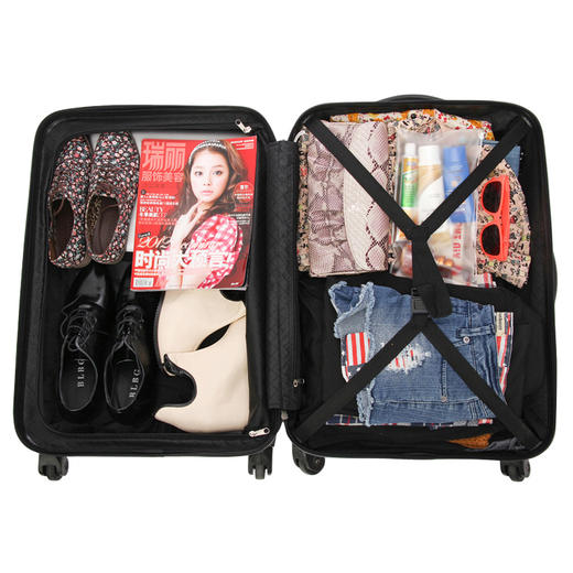 银座拉杆箱向轮学生密码旅行箱子行李箱男女硬箱 A-572 商品图5