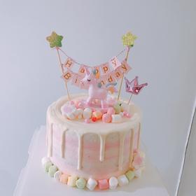 狮子家-ins独角兽生日蛋糕 纪念日蛋糕 聚会 仪式感必备