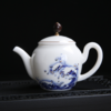 【茶具】*羊脂玉瓷茶壶白瓷侧把壶泡茶器礼品功夫茶具陶瓷套装单壶 商品缩略图2