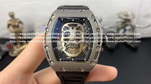 N Factory出品，劲爆的复刻陀飞轮腕表，Rm052"至尊鬼"震撼上市，1，根据百万级正品理查德米勒为基础，按瑞士标准订制的EUR陀飞轮机芯。市场第一款瑞士标准订制的陀飞轮机芯，还原度高的理 商品图11