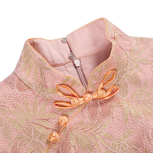 DLQ-A2306新款日常中国风复古长款气质旗袍 商品图3