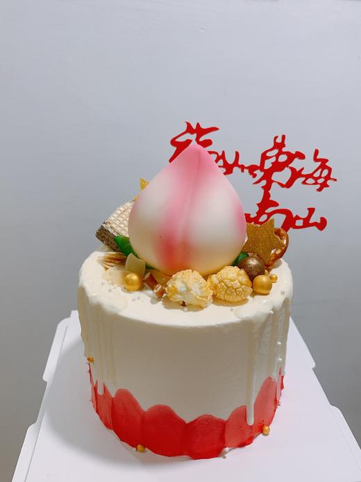 狮子家-祝寿 贺寿 寿桃生日蛋糕 纪念日蛋糕 聚会 仪式感必备 商品图0