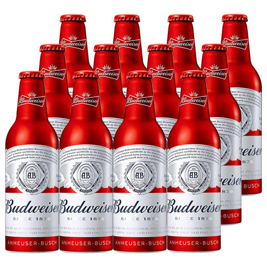 [啤酒]百威(铝罐)啤酒330ml 商品图1