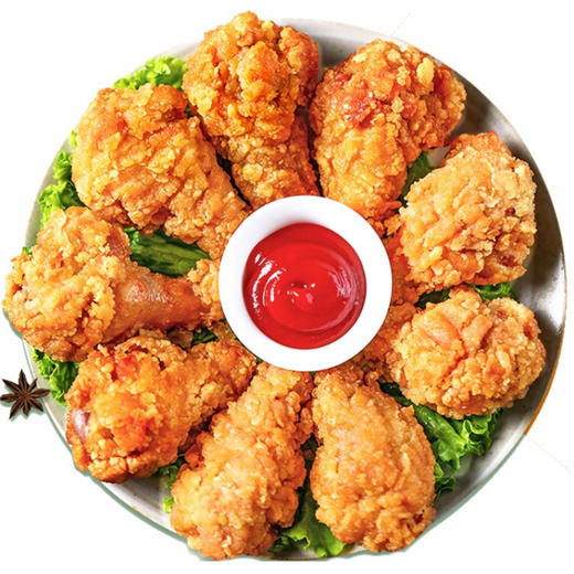 上庄店 华都 脆皮翅根1kg/袋油炸食品冷冻半成品 商品图0
