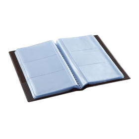 齐心A1556-X硬皮名片册180张