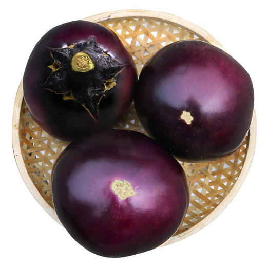 上庄店 圆茄子500g 商品图0