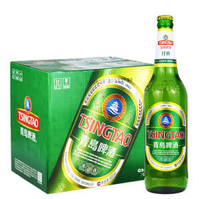 [啤酒]青岛经典8度500ml*12瓶