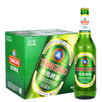 [啤酒]青岛经典8度500ml*12瓶 商品图0