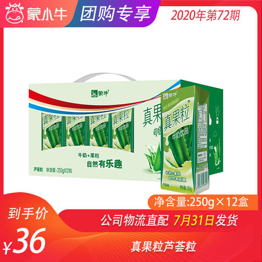 真果粒芦荟粒250g×12盒 商品图0