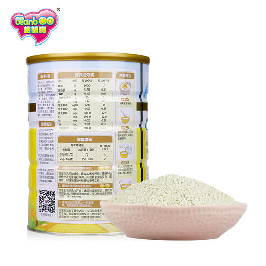 格兰宝有机小米米粉（五谷杂粮配方）480g 商品图1