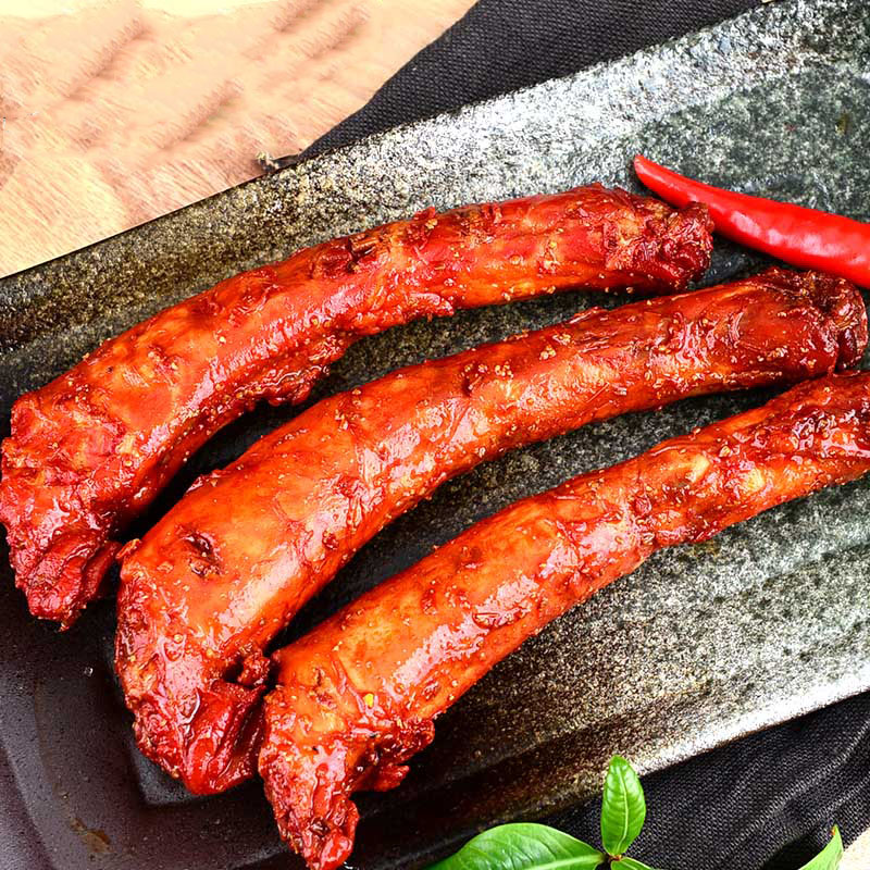 【沟帮子·始于1899】烤鸡脖 40g*10袋  熟食卤味 烧烤 麻辣 香熏 糖醋 休闲鸡肉零食