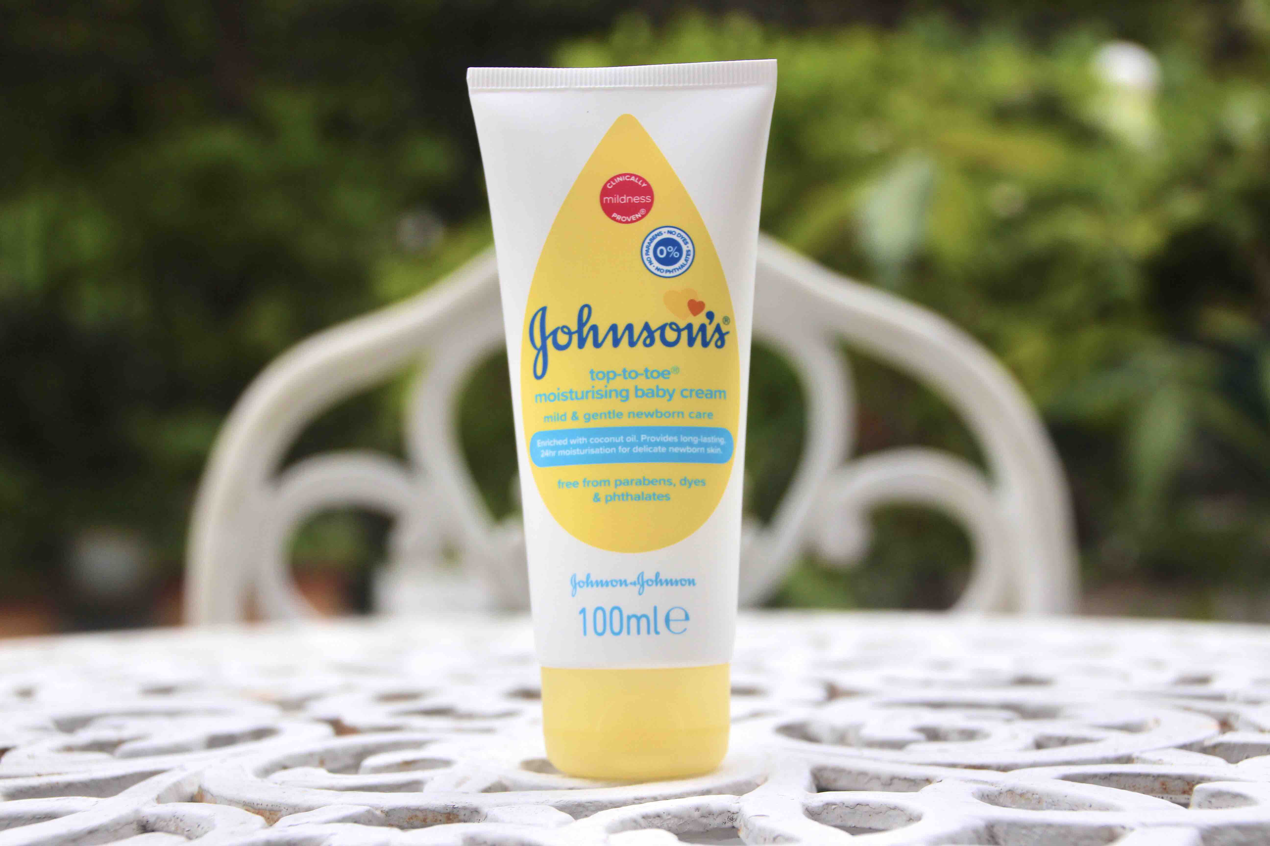 英国强生johnsons baby top-to-toe婴幼儿润肤保湿霜身体乳100ml