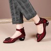 BY-XYM-k210高帮粗跟，舒适真皮单鞋 商品缩略图2