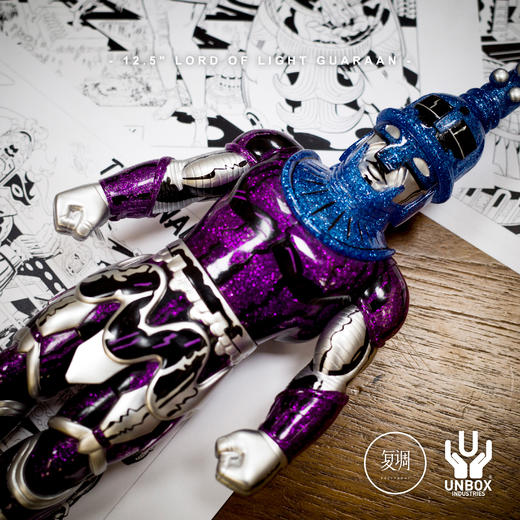 Unbox 光明王 Lord of Light Guaraan 潮流玩具 摆件 搪胶 限定 商品图0