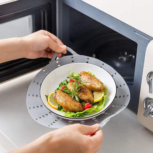 摩登主妇厨房专用耐热百搭不粘锅硅胶蒸笼蒸包子蒸笼垫蒸格 商品图0