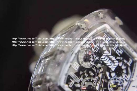 RM厂出品 理查德米勒  RICHARD MILLE  RM11-1  7750机芯大日历  透明玻璃壳套 原装折叠扣  土豪专属 商品图14
