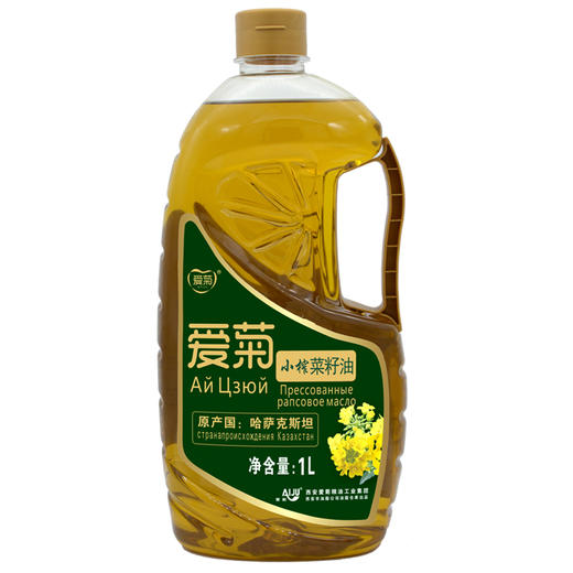 爱菊小榨菜籽油1L 商品图1