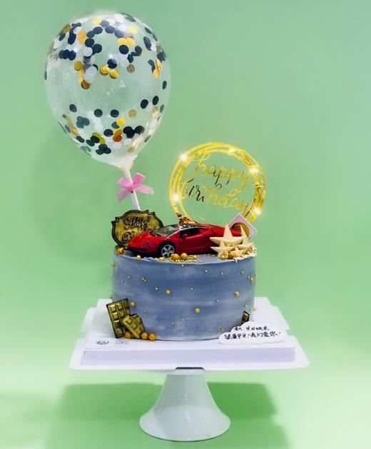 网红跑车蛋糕 商品图0