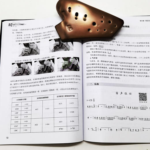 陶笛演奏从入门到精通 周子雷 中国民族管乐器吹奏技巧方法教程书籍陶笛入门知识新手学陶笛演奏入门自学书籍陶笛演奏曲谱陶笛教程 商品图3