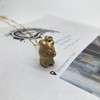 北京仓｜Maggoosh-Gummy-特别款 金色 Mask小熊 项链［希腊设计师］ 商品缩略图0
