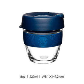 澳大利亚keepcup拼色彩环玻璃杯云杉小号