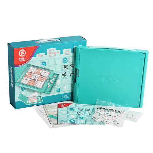 【四喜人】数独侦探社3-99岁儿童益智入门数独游戏棋九宫格逻辑思维桌游玩具 商品图3