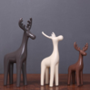 【家居摆件】*北欧陶瓷驯鹿摆件 客厅创意饰品现代陶瓷摆件三件套 商品缩略图2