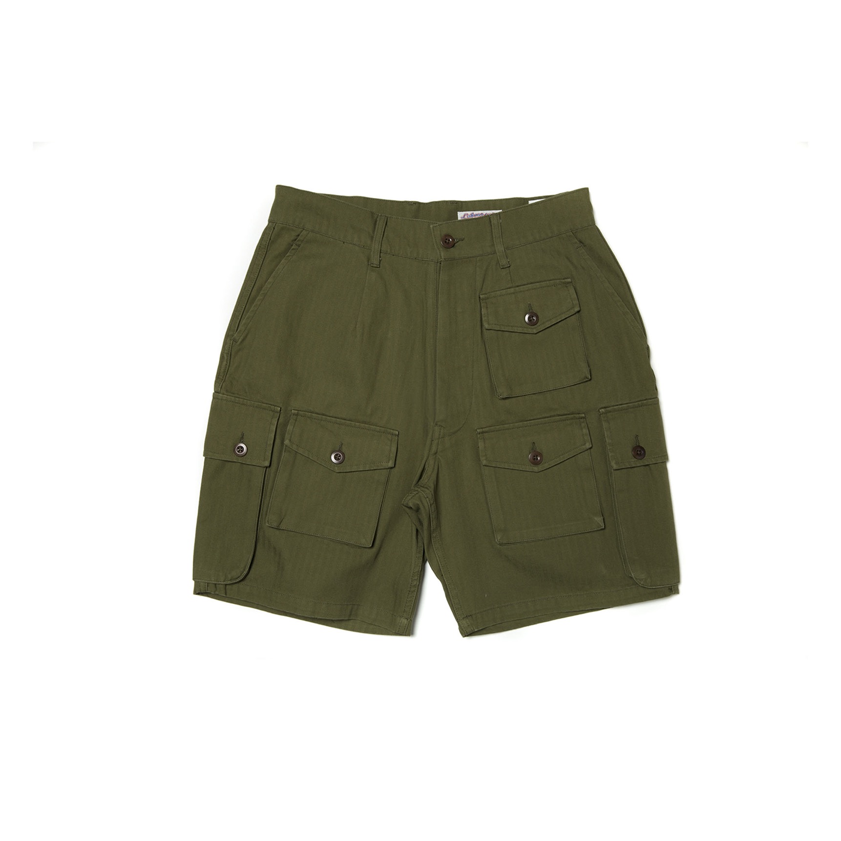 古着康正Labour union/LU161/工装军款多口袋短裤